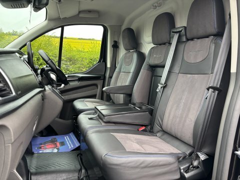 Ford Transit Custom 320 L1 170 OU73LWJ Black #3