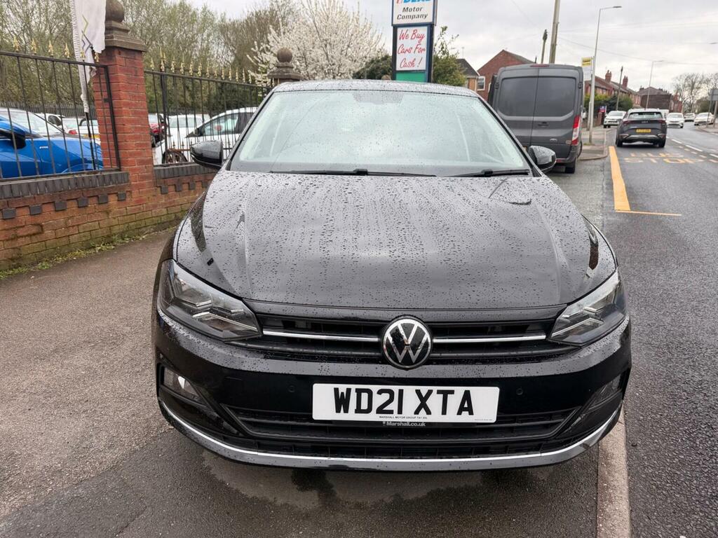 Volkswagen Polo Hatchback 1.0 Tsi Sel Dsg Euro 6 Ss 20212 WD21XTA Black #6