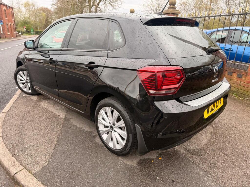 Volkswagen Polo Hatchback 1.0 Tsi Sel Dsg Euro 6 Ss 20212 WD21XTA Black #4
