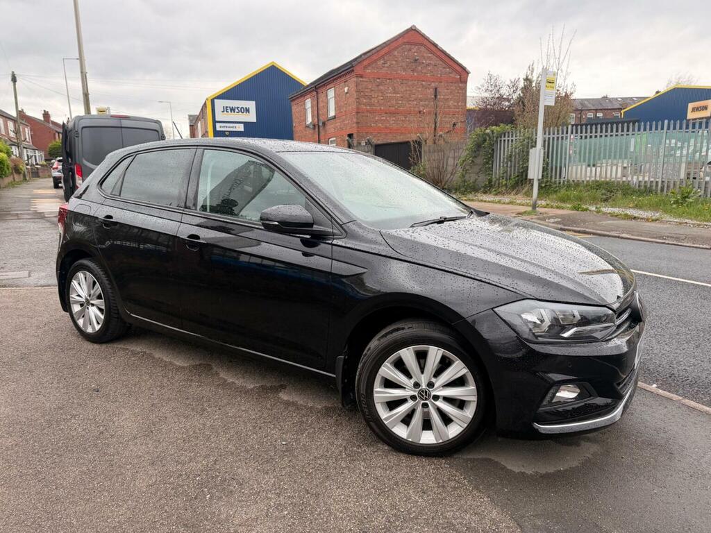 Volkswagen Polo Hatchback 1.0 Tsi Sel Dsg Euro 6 Ss 20212 WD21XTA Black #5