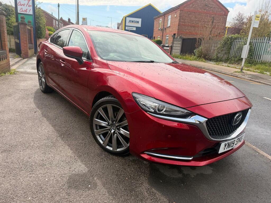 Mazda 6 Saloon 2.2 Skyactiv-d Sport Nav Euro 6 Ss Red