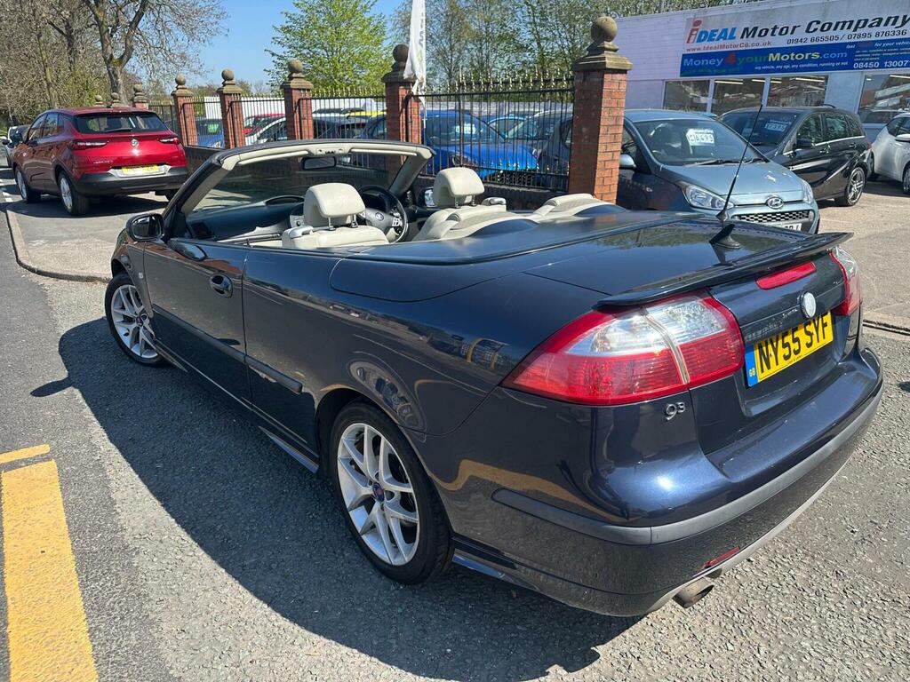 Saab 9-3 Convertible 2.0T Cerulean Aero 200655 Blue #4