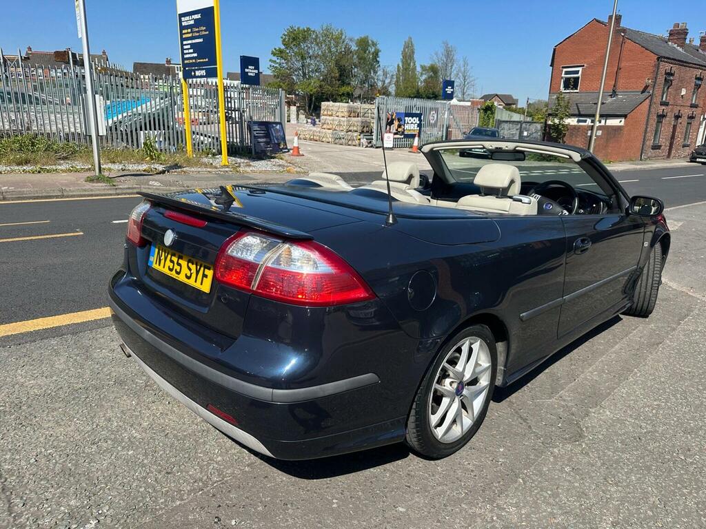 Saab 9-3 Convertible 2.0T Cerulean Aero 200655 Blue #3