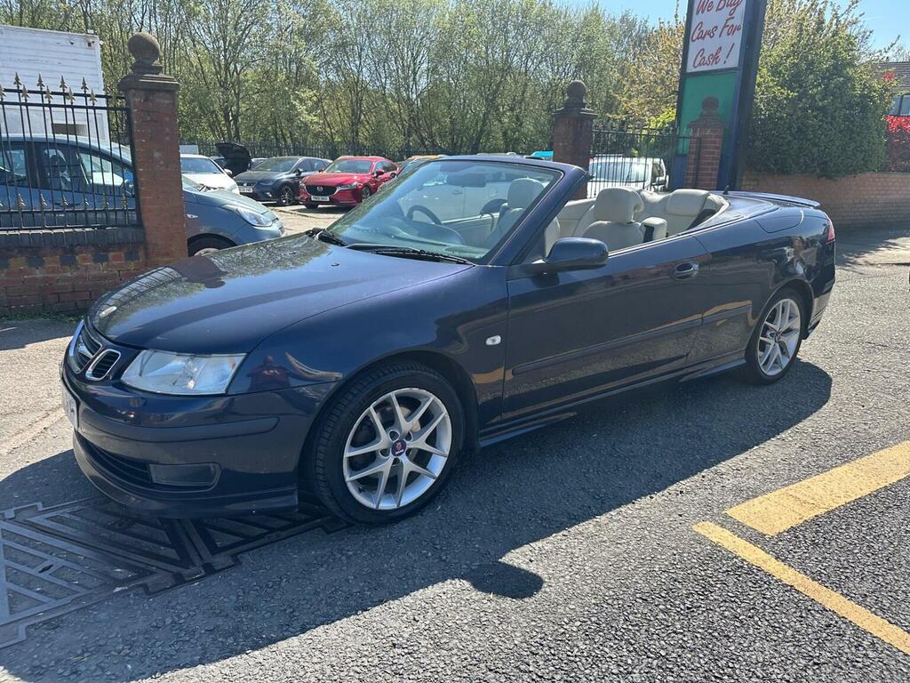 Saab 9-3 Convertible 2.0T Cerulean Aero 200655 Blue #2