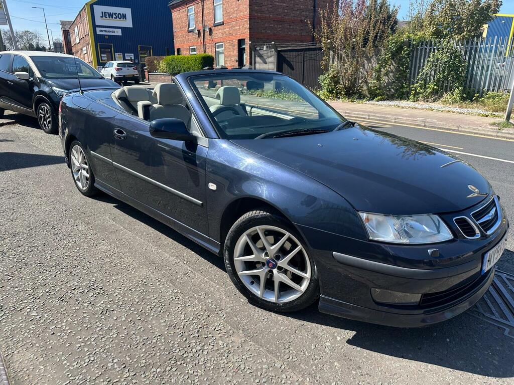 Saab 9-3 Convertible 2.0T Cerulean Aero 200655 Blue