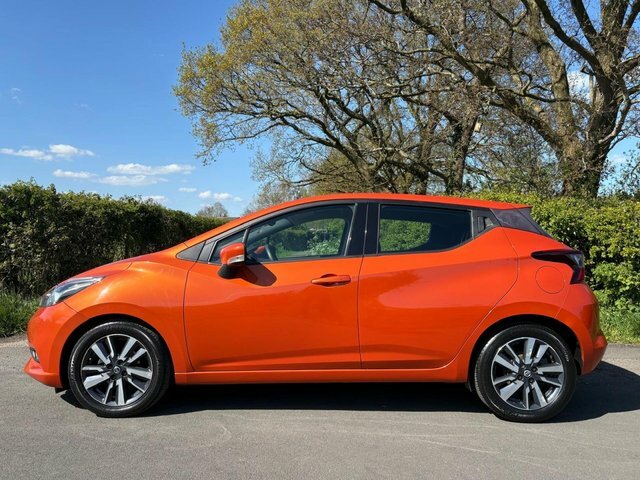 Nissan Micra 2019 0.9 Ig-t Acenta Limited Edition Hatchback MH68OTW Orange #4
