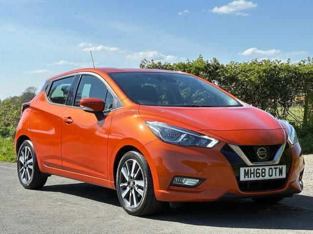 Nissan Micra 2019 0.9 Ig-t Acenta Limited Edition Hatchback Orange