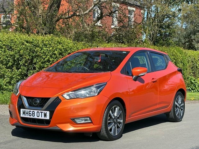 Nissan Micra 2019 0.9 Ig-t Acenta Limited Edition Hatchback MH68OTW Orange #3