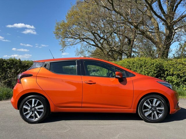 Nissan Micra 2019 0.9 Ig-t Acenta Limited Edition Hatchback MH68OTW Orange #5