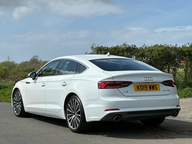 Audi A5 2019 2.0 Tfsi 40 S Line Sportback S Tro KO19WWS White #5