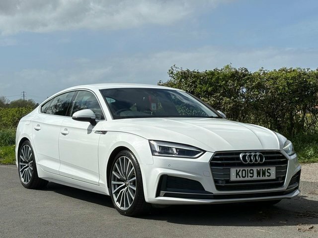 Audi A5 2019 2.0 Tfsi 40 S Line Sportback S Tro White