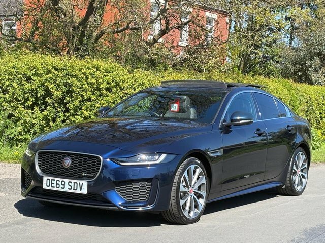 Jaguar XE 2019 2.0 D180 R-dynamic Hse Saloon OE69SDV Blue #3