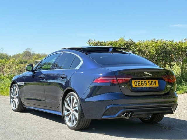 Jaguar XE 2019 2.0 D180 R-dynamic Hse Saloon OE69SDV Blue #6