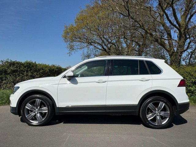 Volkswagen Tiguan 2019 2.0 Tdi Sel Suv Dsg 4Motion Euro 6 DA19SCV White #4