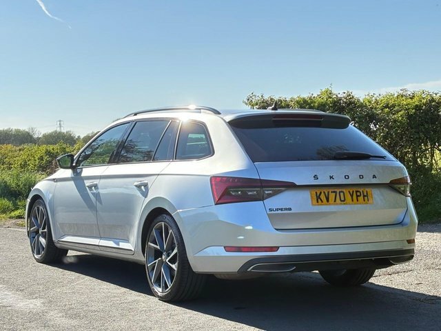 Skoda Superb 2020 2.0 Tsi Sportline Plus Estate Dsg Silver #6
