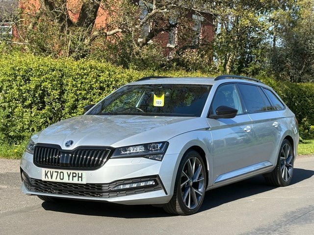Skoda Superb 2020 2.0 Tsi Sportline Plus Estate Dsg Silver #3
