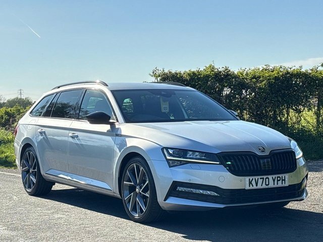 Skoda Superb 2020 2.0 Tsi Sportline Plus Estate Dsg Silver