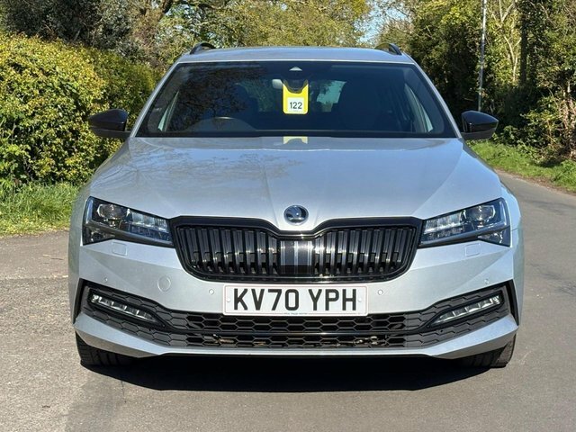 Skoda Superb 2020 2.0 Tsi Sportline Plus Estate Dsg Silver #2