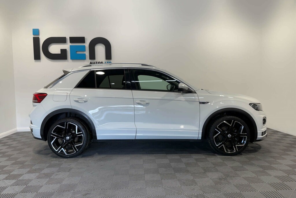 Volkswagen T-Roc R-line Tsi Evo SD21HZM White #4