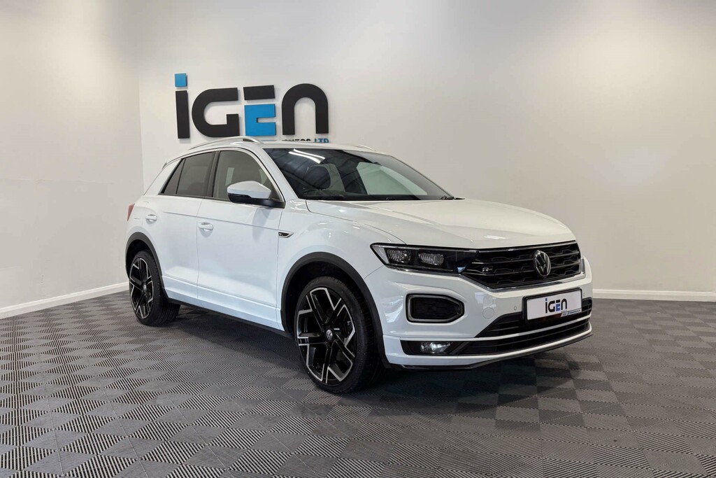 Volkswagen T-Roc R-line Tsi Evo SD21HZM White #2