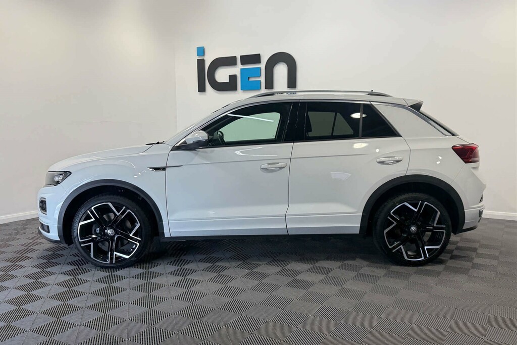 Volkswagen T-Roc R-line Tsi Evo SD21HZM White #3
