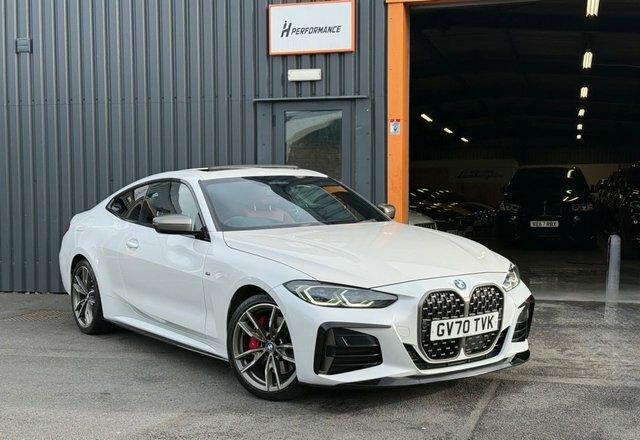 BMW 4 Series Gran Coupe 3.0 M440i Mht Coupe Hybrid Xdrive White