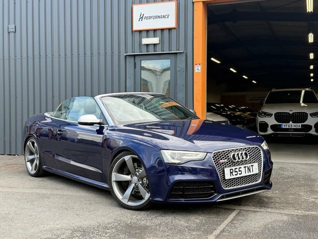 Audi RS5 4.2 Fsi V8 Cabriolet S Tronic Quattro E Blue #2