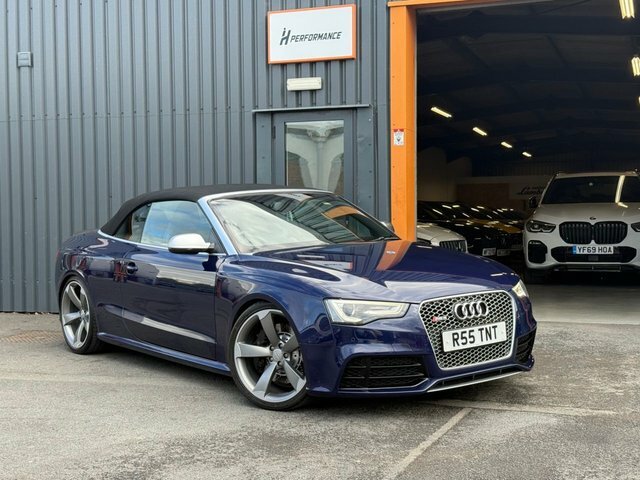 Audi RS5 4.2 Fsi V8 Cabriolet S Tronic Quattro E Blue