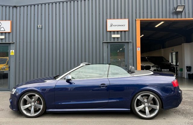 Audi RS5 4.2 Fsi V8 Cabriolet S Tronic Quattro E Blue #6