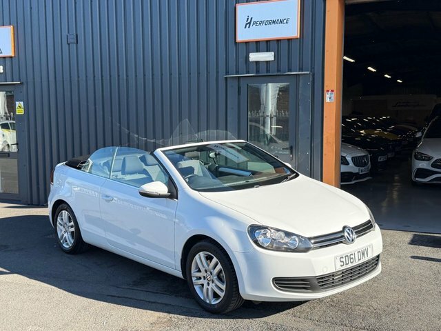 Volkswagen Golf 1.6 Tdi Bluemotion Tech S Cabriolet Man White