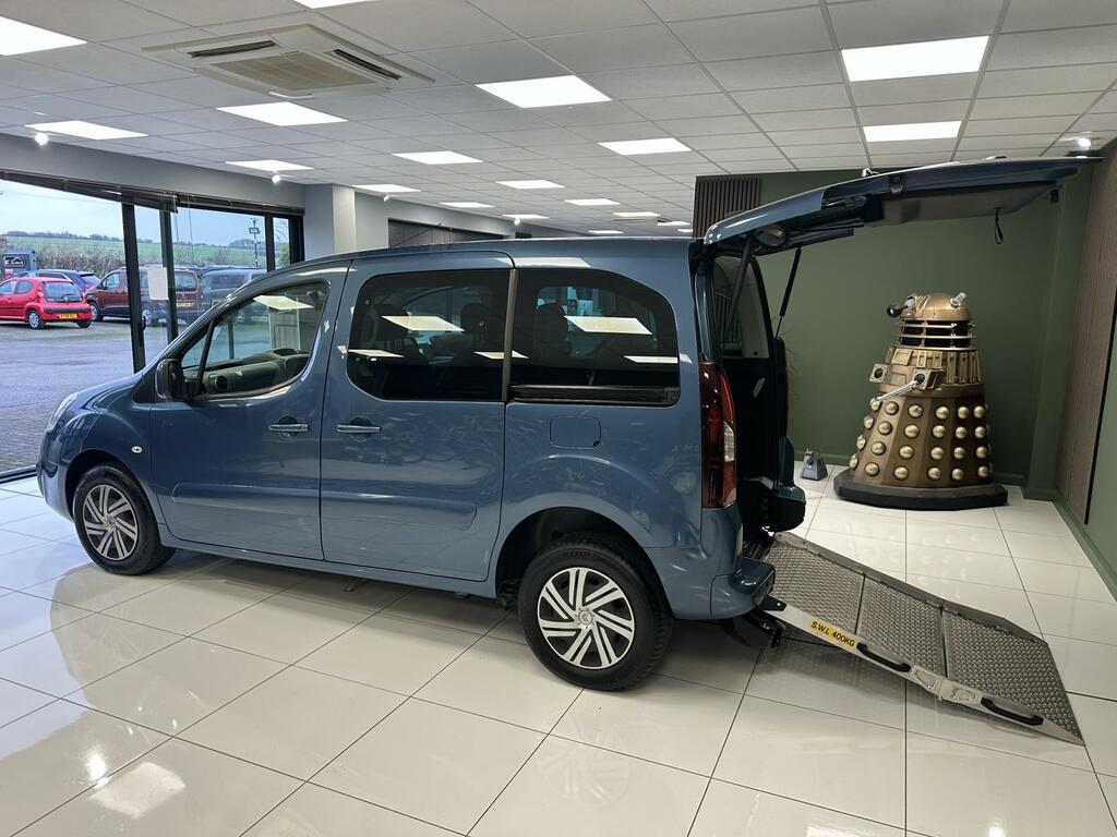 Citroen Berlingo Wheelchair Adapted With A Lower Floor And Ramp 1.6 Blue #5