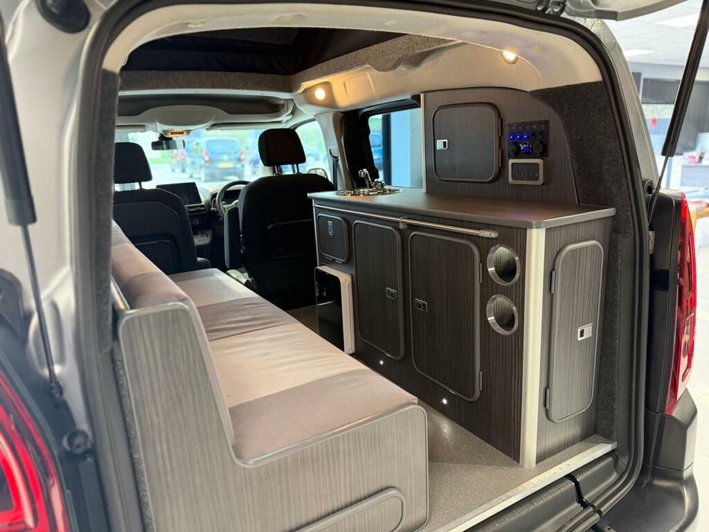 Citroen Berlingo Micro Camper Available Now 1.5 Bluehdi WG74CNZ Grey #5