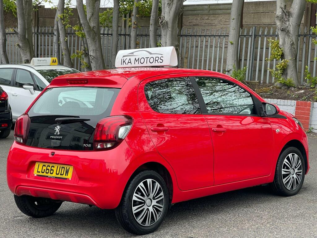 Peugeot 108 1.0 Active 2 Tronic Euro 6 LG66UDW Red #4