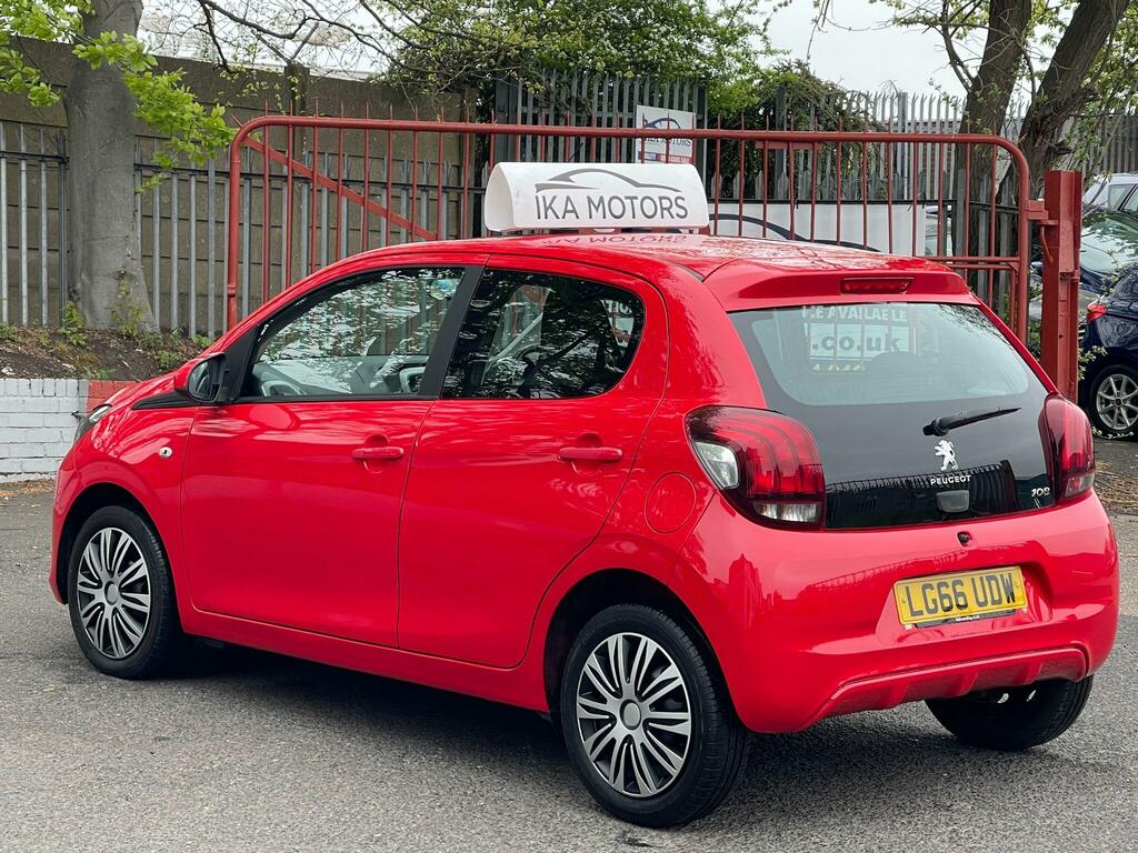 Peugeot 108 1.0 Active 2 Tronic Euro 6 LG66UDW Red #5