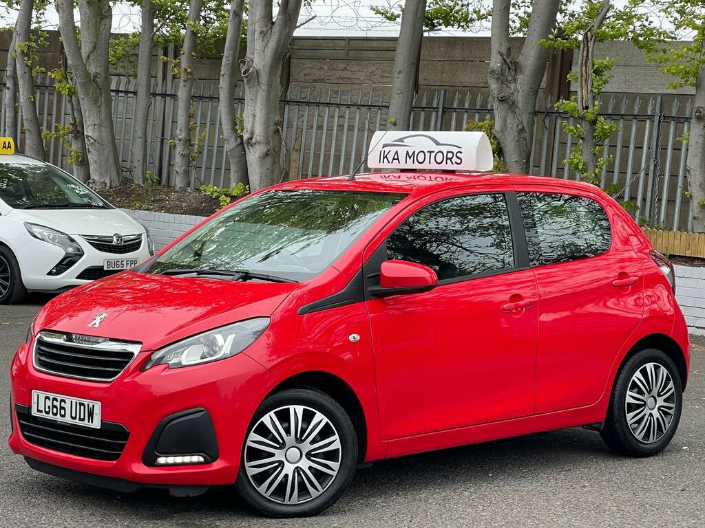 Peugeot 108 1.0 Active 2 Tronic Euro 6 LG66UDW Red #2