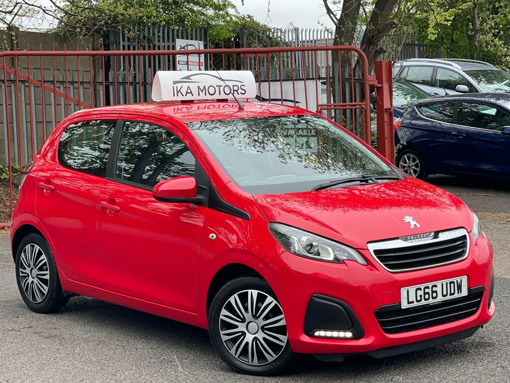Peugeot 108 1.0 Active 2 Tronic Euro 6 Red