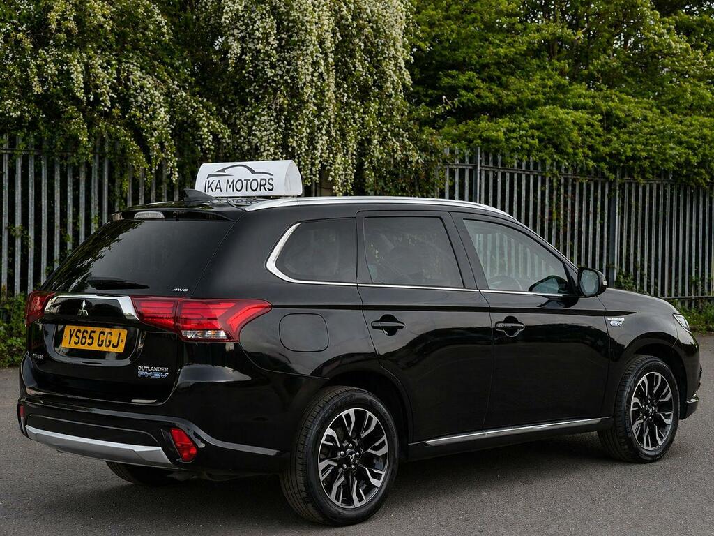 Mitsubishi Outlander 2.0H 12Kwh Gx4h Cvt 4Wd Euro 6 Ss YS65GGJ Black #6