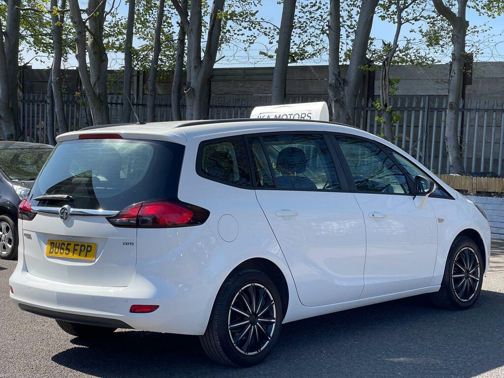 Vauxhall Zafira Tourer 2.0 Cdti Exclusiv Mpv Euro 6 White #6