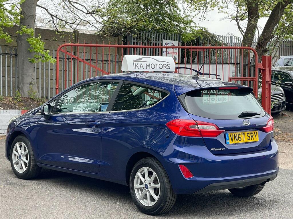 Ford Fiesta 1.1 Ti-vct Zetec Euro 6 Ss VN67SRY Blue #5