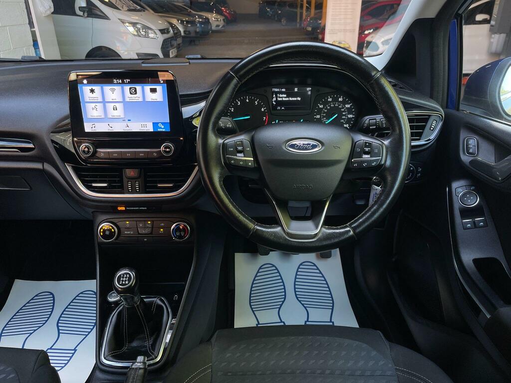 Ford Fiesta 1.1 Ti-vct Zetec Euro 6 Ss VN67SRY Blue #3