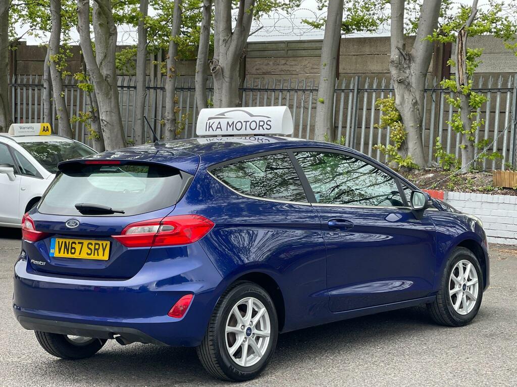 Ford Fiesta 1.1 Ti-vct Zetec Euro 6 Ss VN67SRY Blue #4