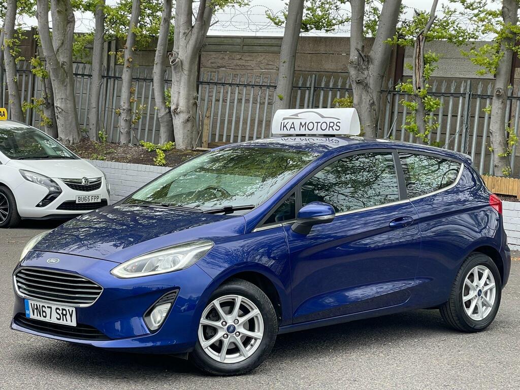 Ford Fiesta 1.1 Ti-vct Zetec Euro 6 Ss VN67SRY Blue #2