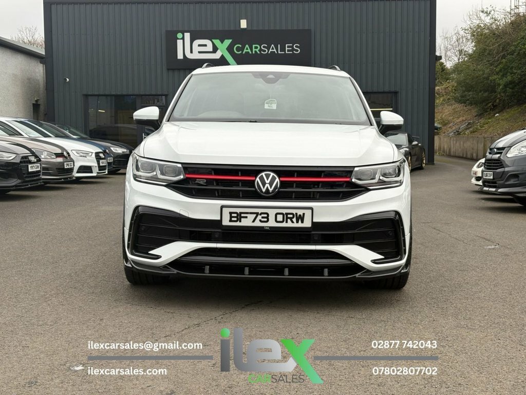 Volkswagen Tiguan 2L R-line BF73ORW White #2