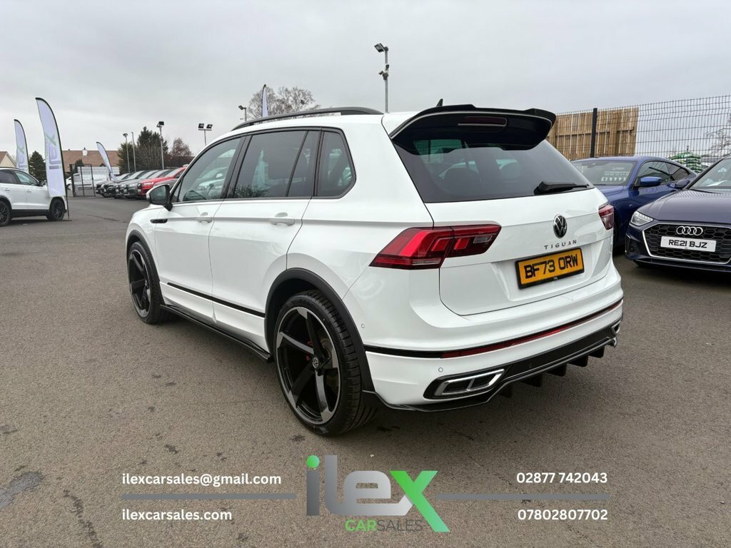 Volkswagen Tiguan 2L R-line BF73ORW White #6