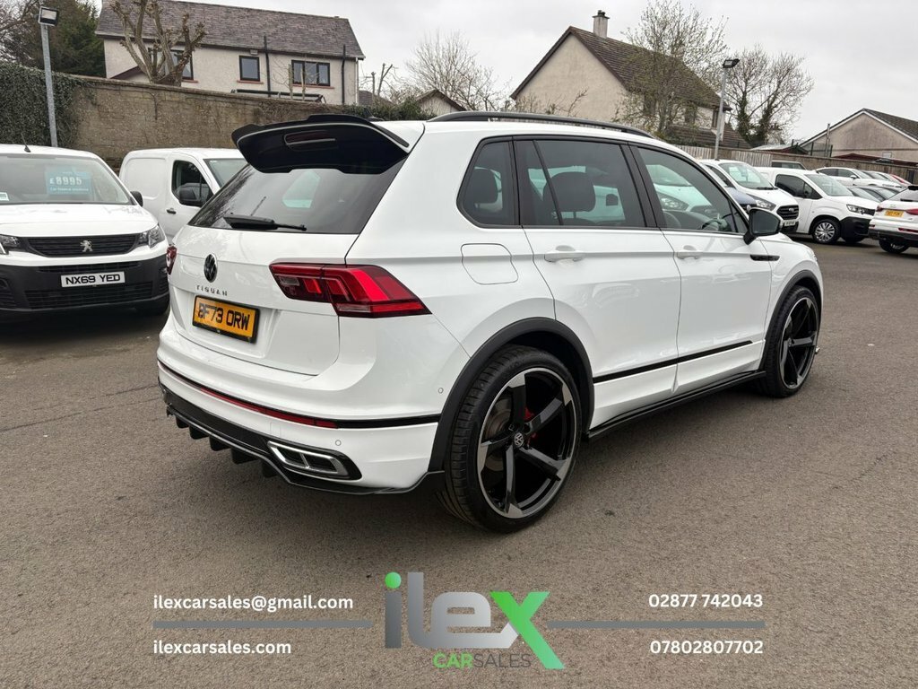 Volkswagen Tiguan 2L R-line BF73ORW White #5