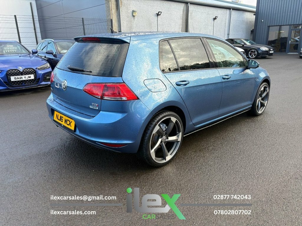Volkswagen Golf 1.6L Match Edition NJ16WCK Blue #5