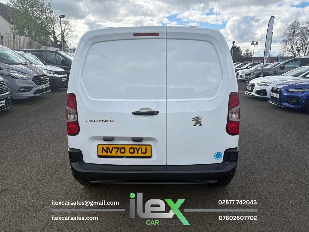 Peugeot Partner 1.5L Professional NV70OYU White #6