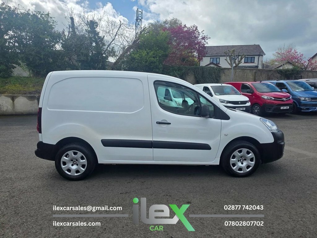 Peugeot Partner 1.6L Professional MH18TGE White #4
