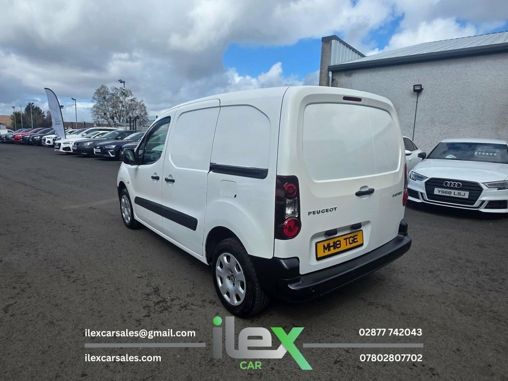 Peugeot Partner 1.6L Professional MH18TGE White #5