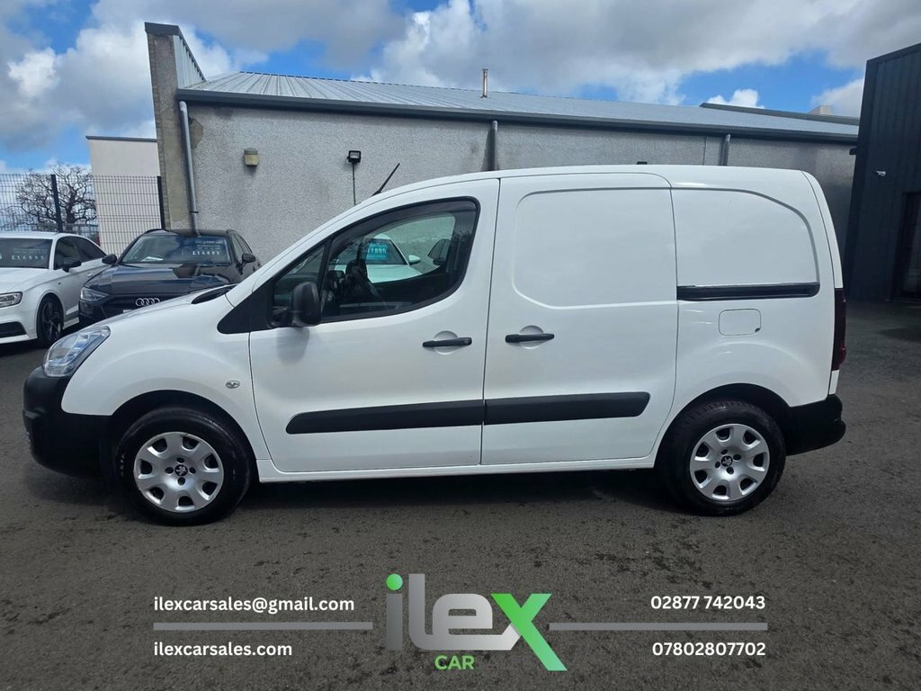 Peugeot Partner 1.6L Professional MH18TGE White #6
